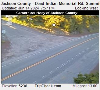 Traffic Cam Jackson County - Dead Indian Memorial Rd. Summit